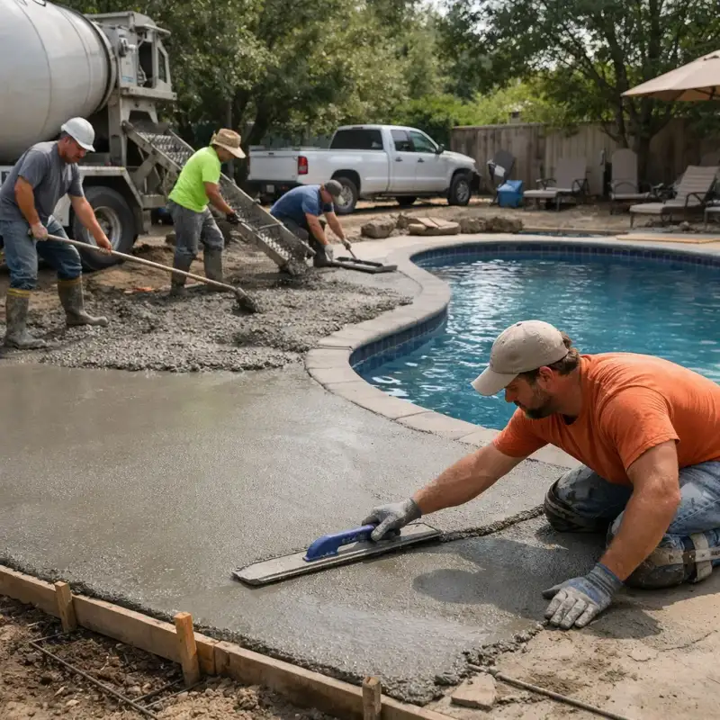 Pool Deck Installation San Francisco